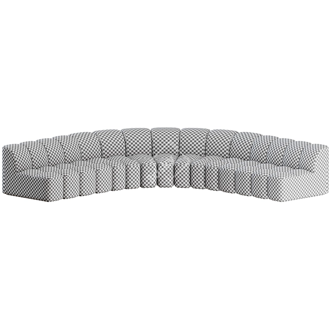 MDF Italia Array Modular Sofa 3D model image 2