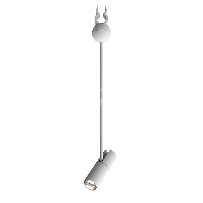 Sleek Circuit Pendant Light 3D model image 3