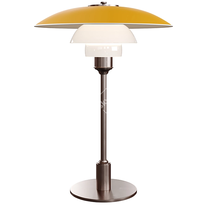 PH 3/2-2/2 Table Lamp Louis Poulsen 3D model image 6