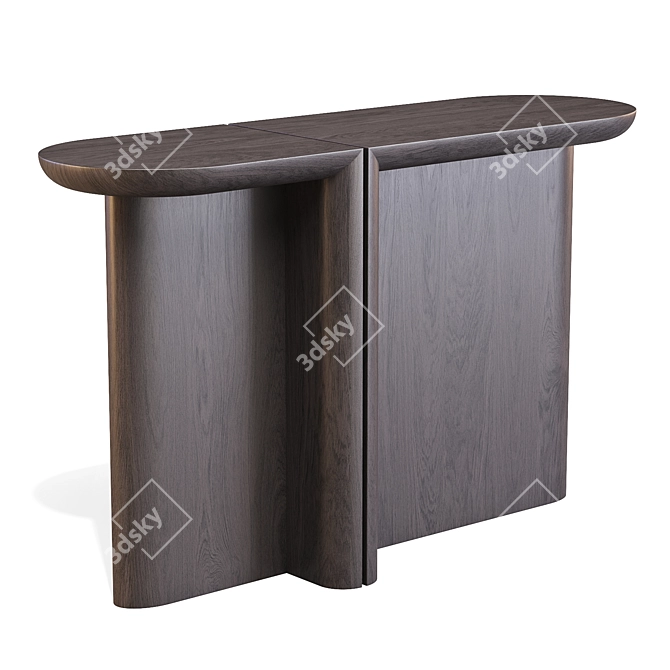 WeWood Re-Form Console Elegance 3D model image 5