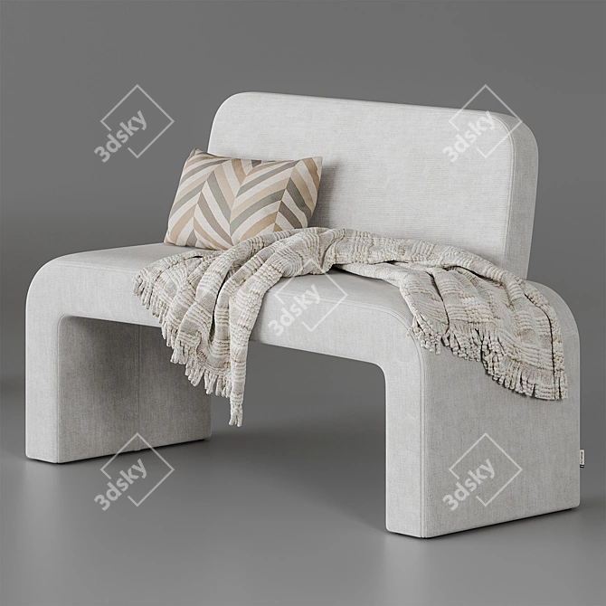 Rint Bucle Sofa: Versatile & Stylish 3D model image 6