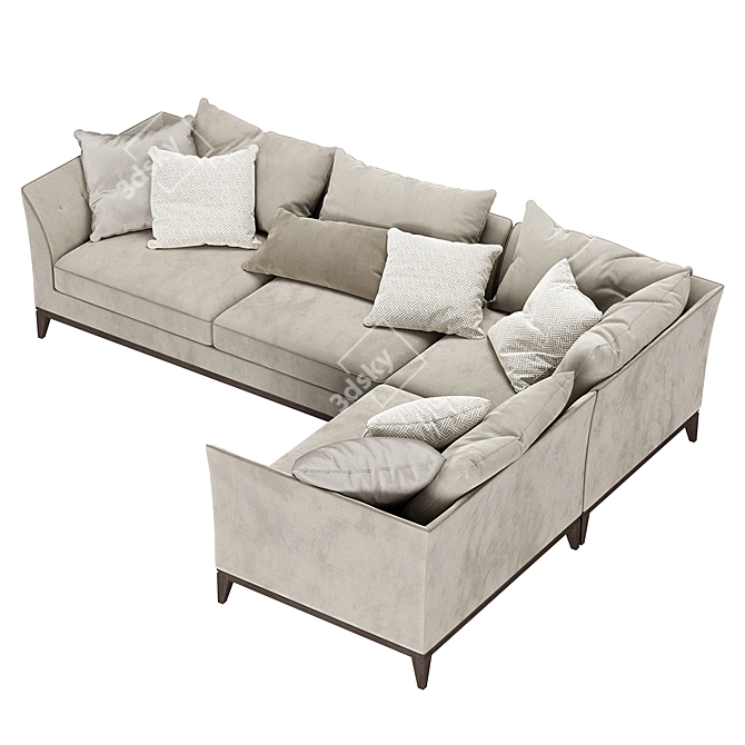 Mare Manifesto Corner Sofa 3D model image 4