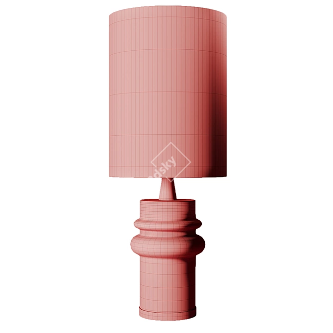 Modern Sadie Table Lamp Design 3D model image 2