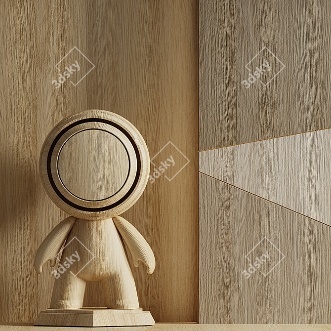 Wood Texture Pack 4K 3D model image 1