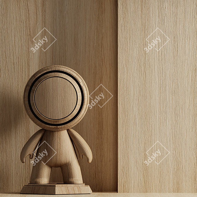 Wood Texture Pack 4K Seamless 3D model image 1