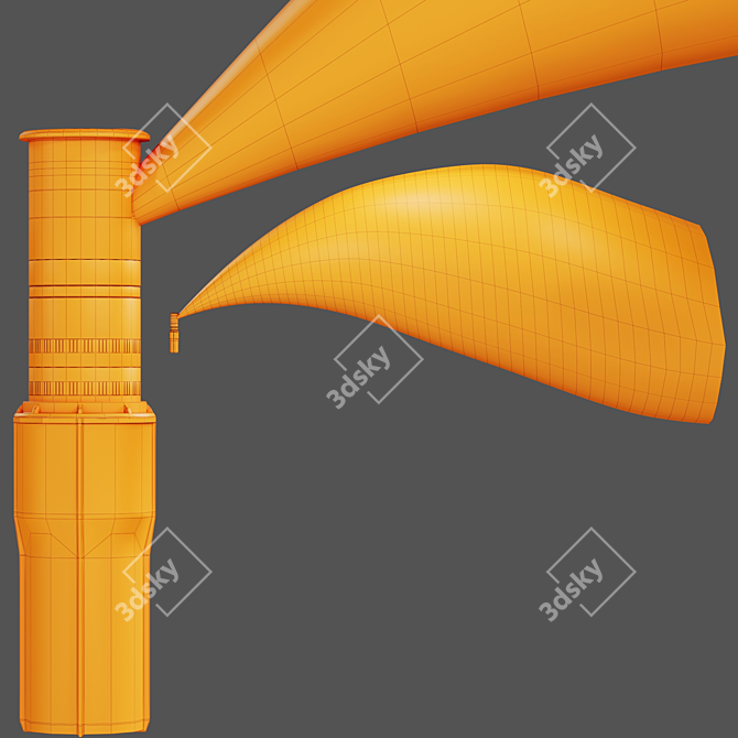 Gardena Turbo Pop-Up Sprinkler 3D model image 9