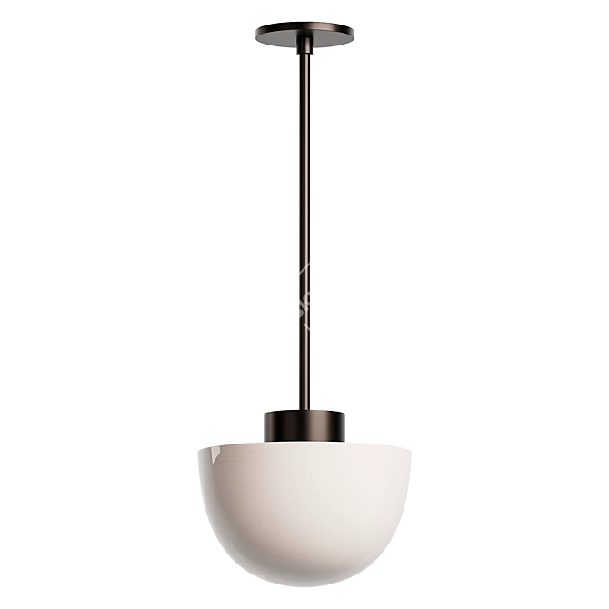 Modern Large Pendant Light Fixture 3D model image 1