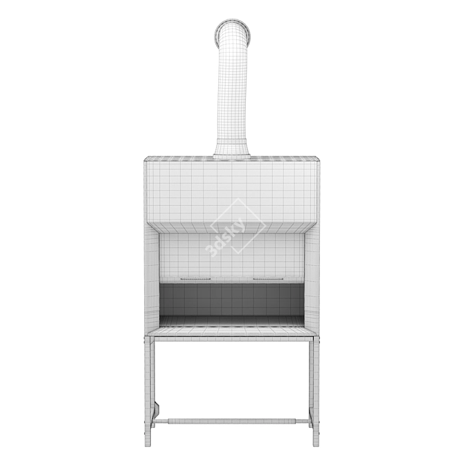 Advanced Biosafety Hood 120 3D model image 5