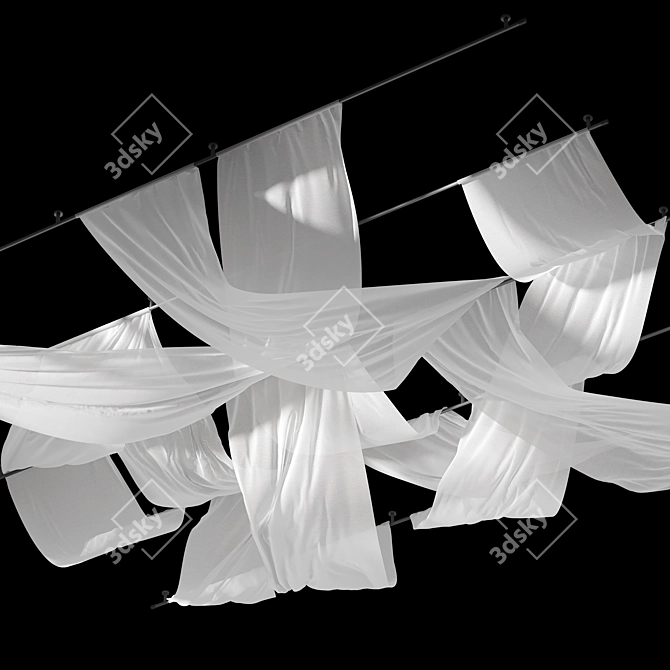 Sleek Ceiling Drapery Set

Translations of the description:
Ceiling drapery for decorating the ceilings of beauty salons, perg 3D model image 11