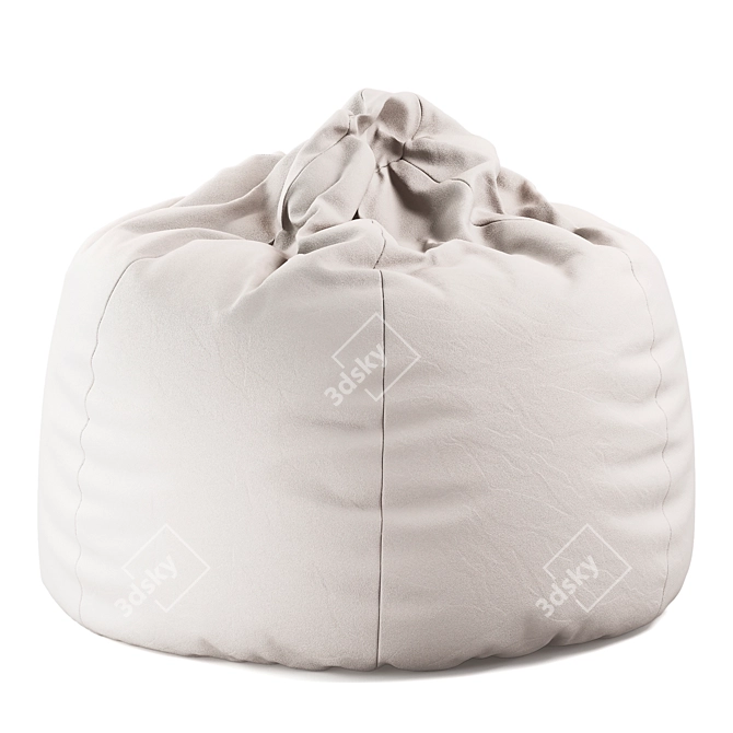 MAGNUM Beanbag in Timeless Design 3D model image 2