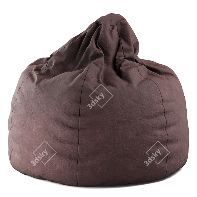 MAGNUM Beanbag in Timeless Design 3D model image 3