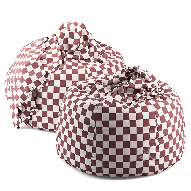 MAGNUM Beanbag in Timeless Design 3D model image 5