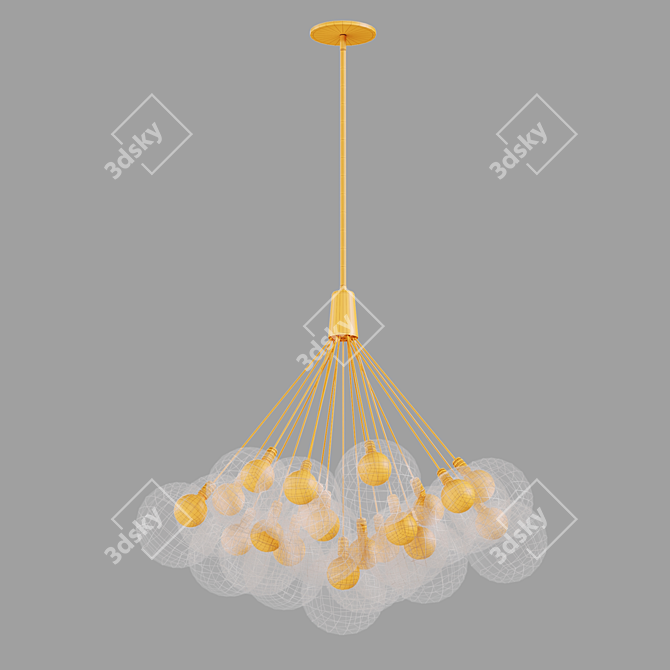 Modern Ceiling Lamp BOLLA 3D model image 6