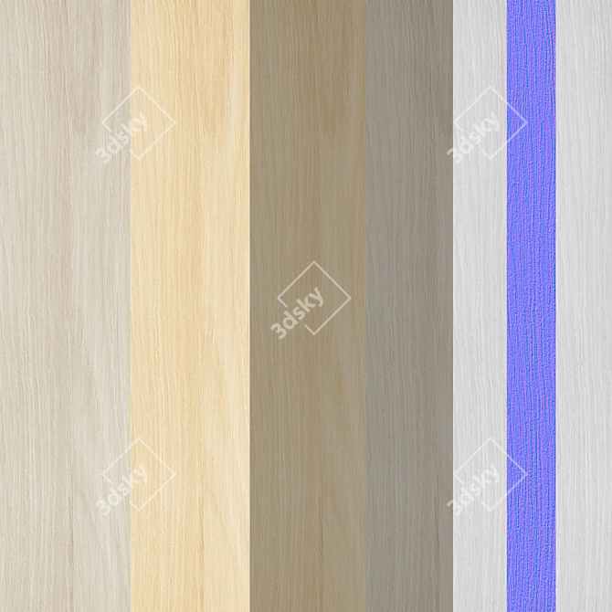 High-Resolution Wood Textures, 3D Models 3D model image 2