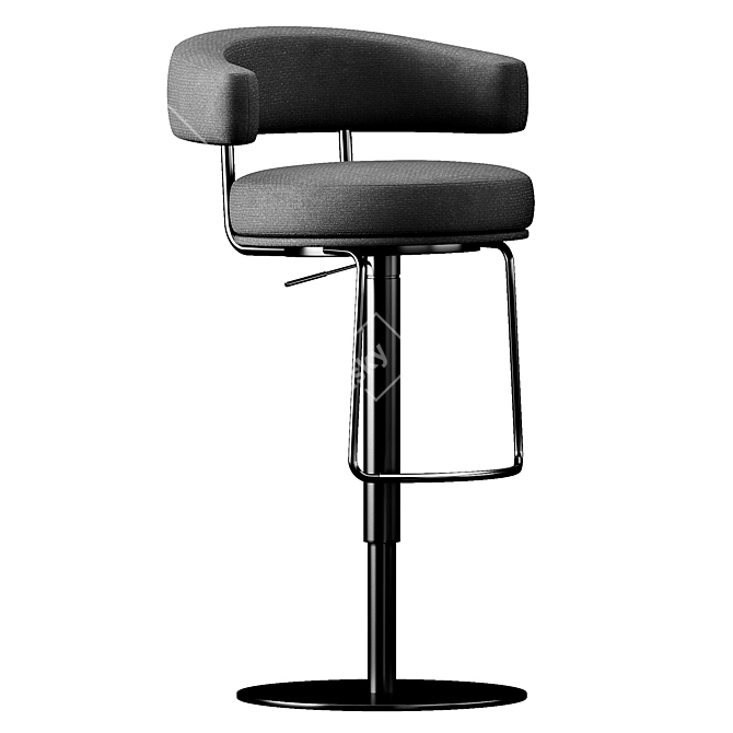 Stylish Bonaldo Neuilly Chair 3D model image 2