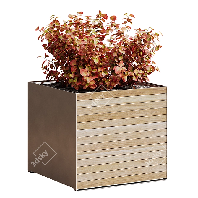 Roka Flower Stand Collection 3D model image 2