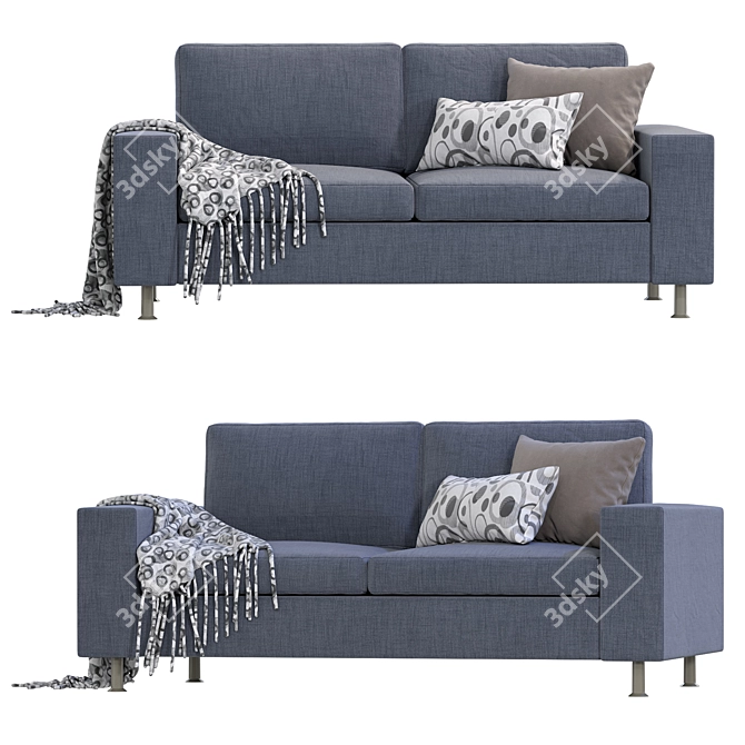 Modern BoConcept INDIVI Sofa 3D model image 4