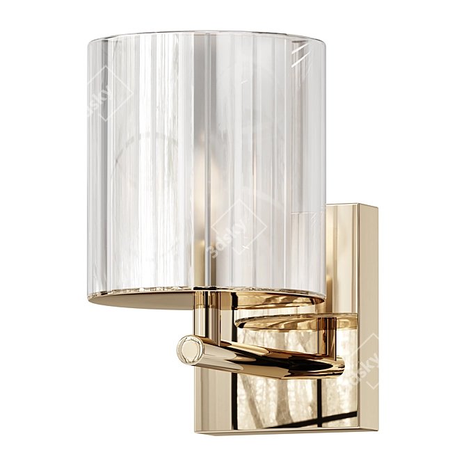 Elegance XL Wall Sconce 3D model image 1