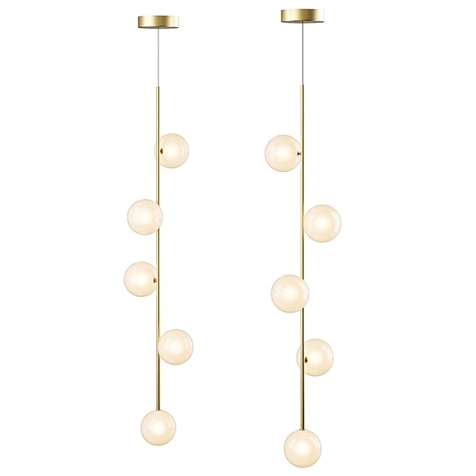 SHARM STICK H6 Dimmable Pendant 3D model image 3