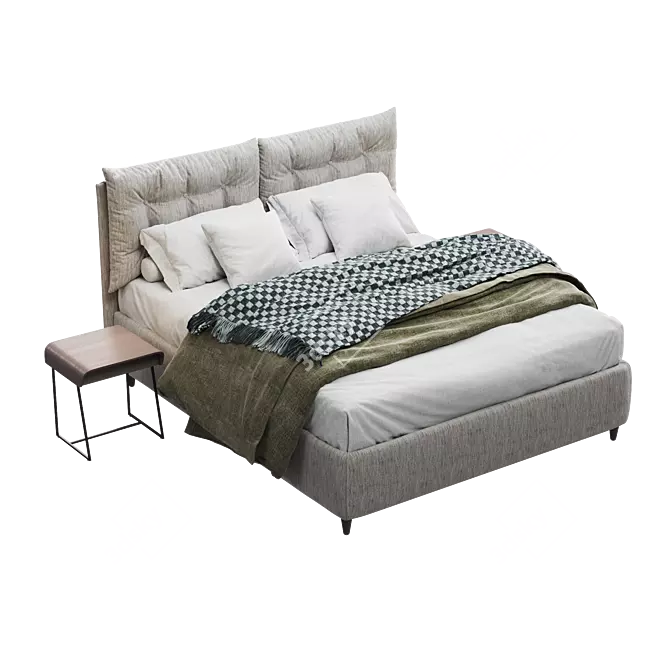 Perdormire Lucky Star Bed Set 3D model image 2