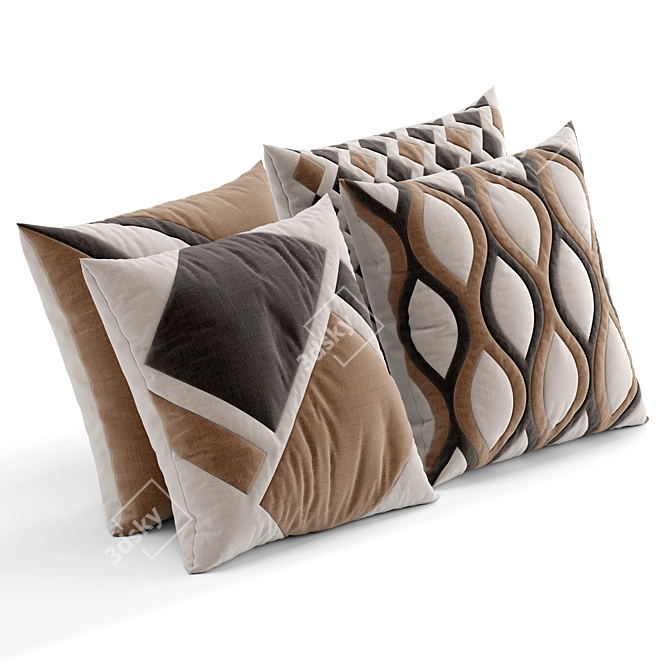 Decorative Pillow 27строй 3D model image 2