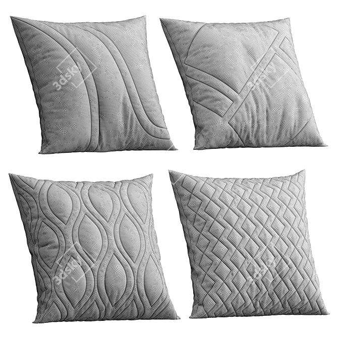 Decorative Pillow 27строй 3D model image 6