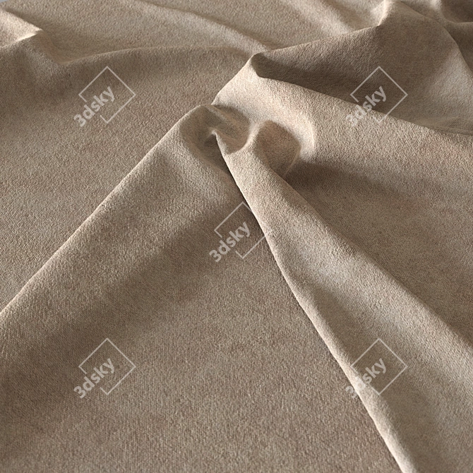 PBR Seamless Fabric Material Kit 3D model image 2