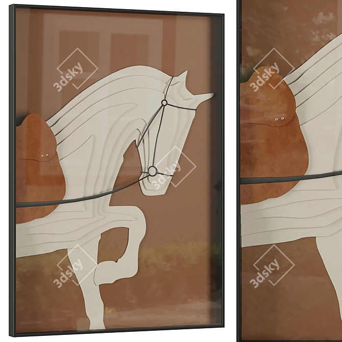 Equestrian Charm 2016 Frame Picture 3D model image 1