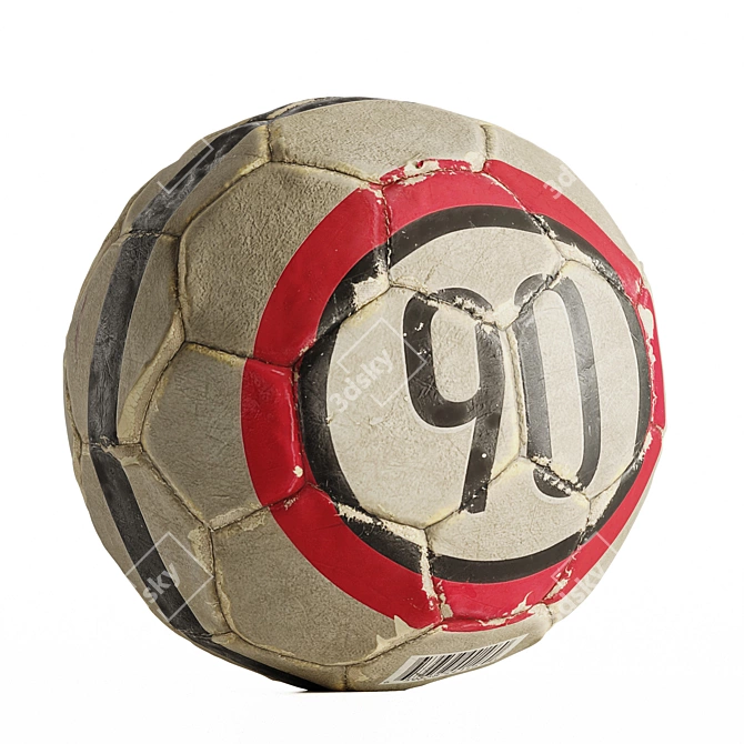  Vintage Nike Ball Replica 3D model image 1