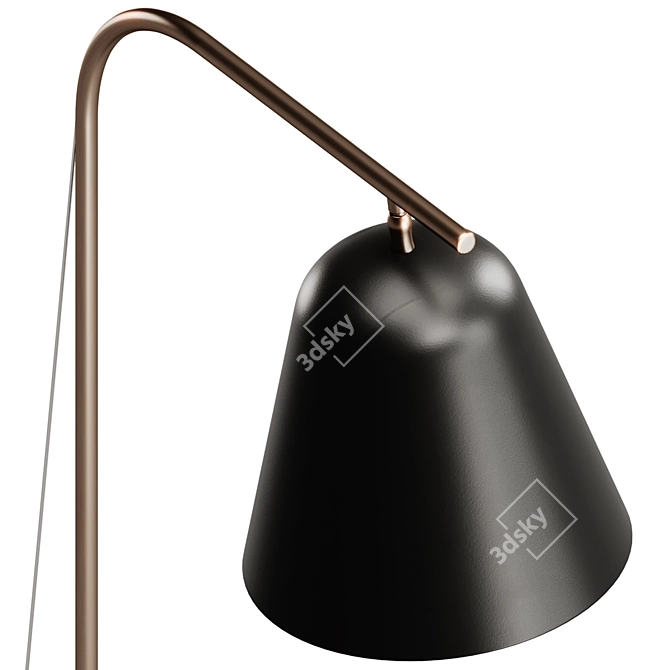 NORR11 Line Aluminum Floor Lamp 3D model image 5