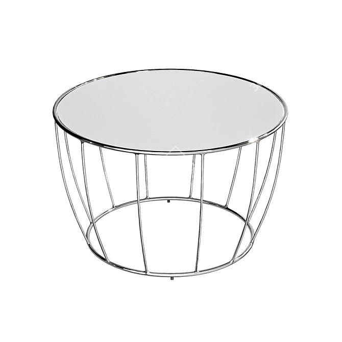  Modern Adjustable Dining Table 3D model image 4