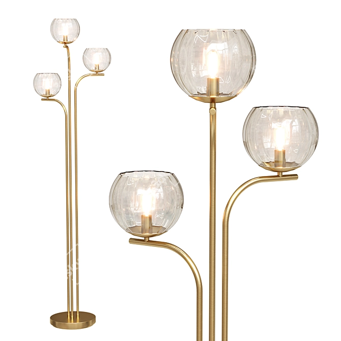 Gallery Home Dilan Next Floor Lamp 3D model image 2