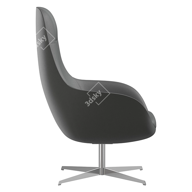 Ariel R7 Rossetto Chair Render 3D model image 2