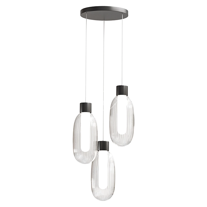 Friso Pendant Light (Hozo Brand) 3D model image 1