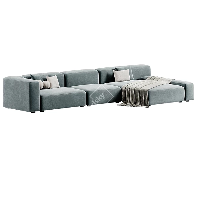 Modern Dimaro Sofa by Comocasa 3D model image 2