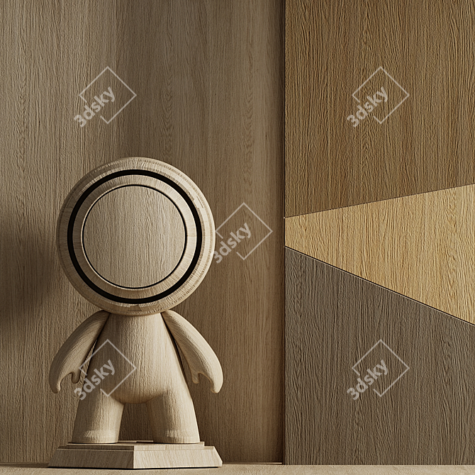 Premium Wood 4K Texture Pack 3D model image 1