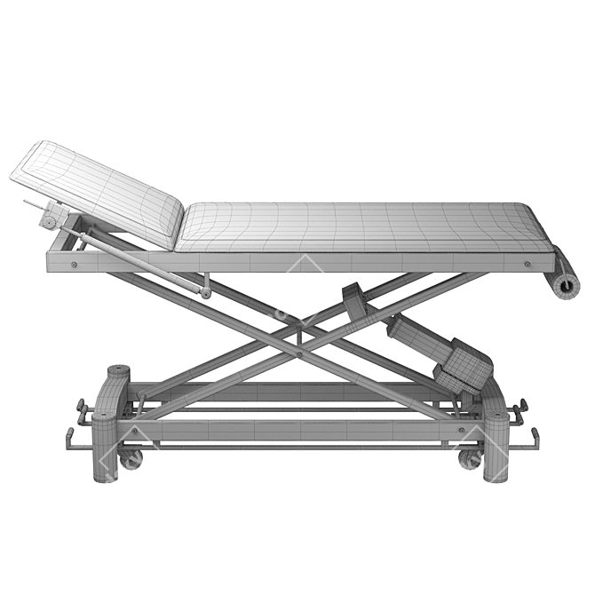 Medifa Examination Table: Advanced Patient Comfort 3D model image 4