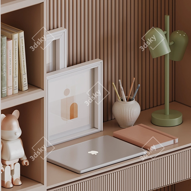  Modern Child Room Decor 3D model image 5