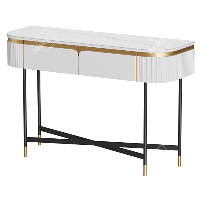 Salvador Console 120x80x40 cm 3D model image 3