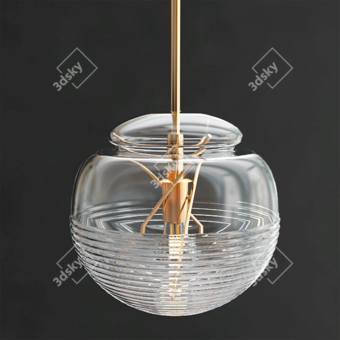 Modern Artemide Vitruvio Pendant Lamp 3D model image 3