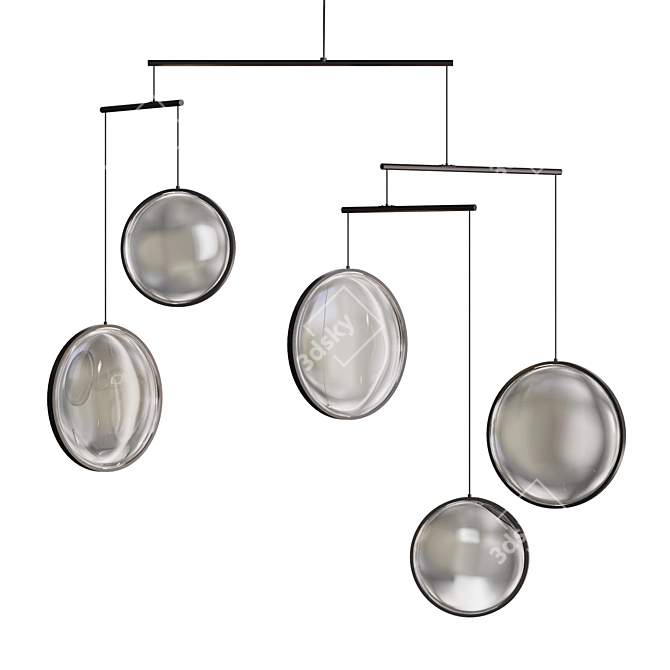 DCW EDITIONS Focus X5 Pendant 3D model image 1