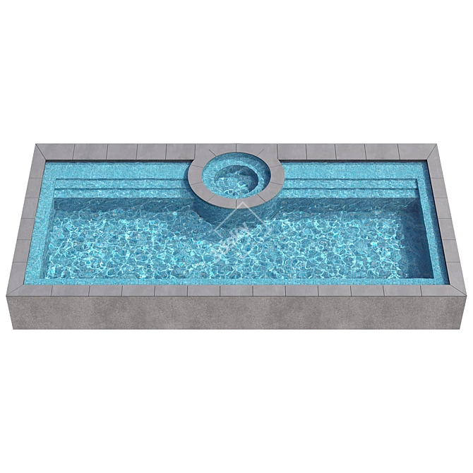 Pool No112: Visualization-Ready 3D Model 3D model image 2