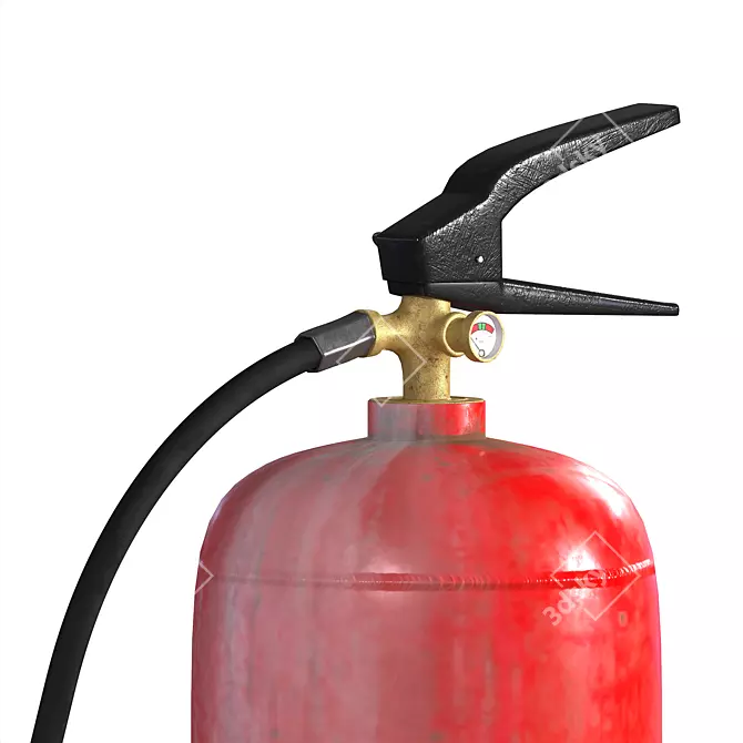 Corona 3D Model Fire Extinguisher 3D model image 5