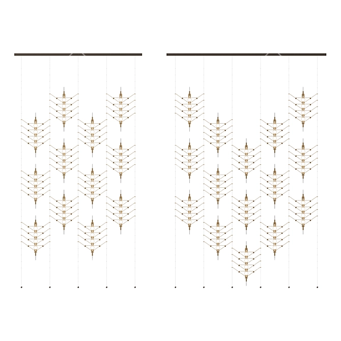 VVV 12-15 Modular Lighting System 3D model image 1