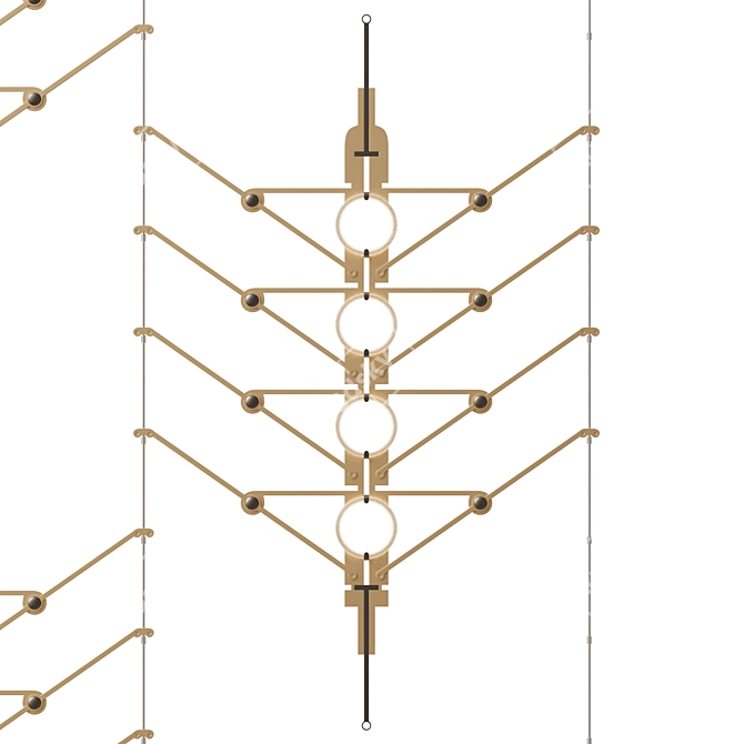 VVV 12-15 Modular Lighting System 3D model image 3