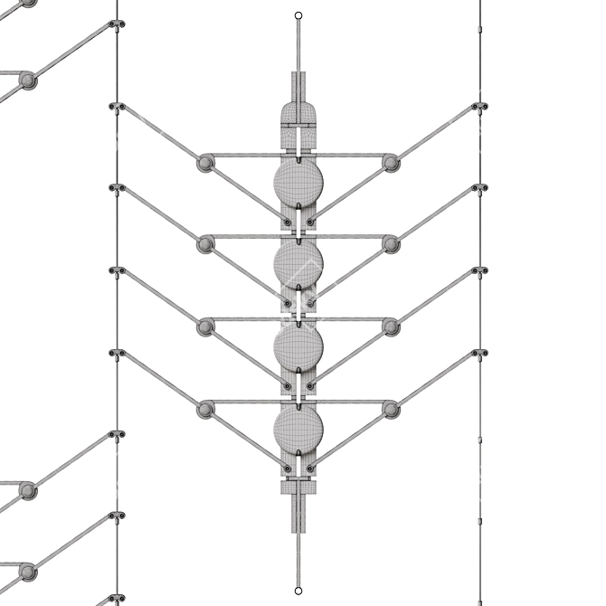 VVV 12-15 Modular Lighting System 3D model image 5