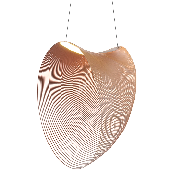 Modern Illan Pendant Light Fixture 3D model image 3