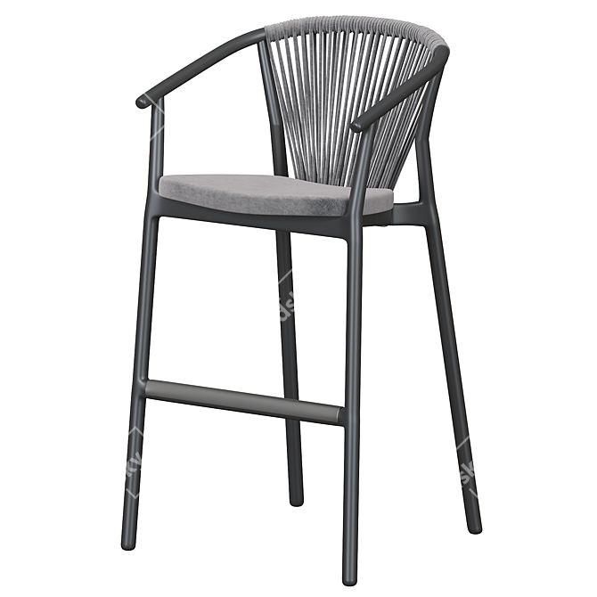 Smart 2014 Barstool Design 3D model image 3