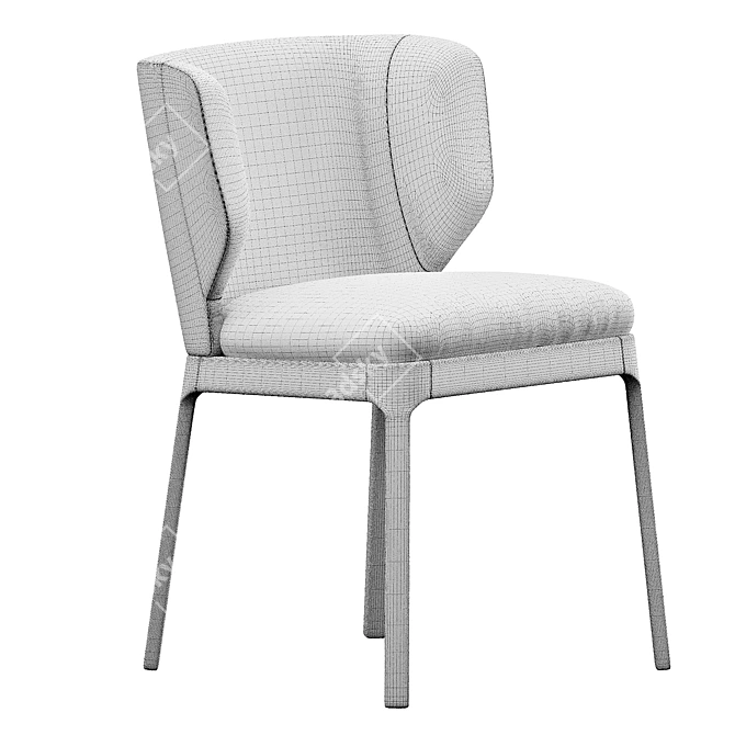 Stylish Bonaldo Joy Chair 3D model image 6