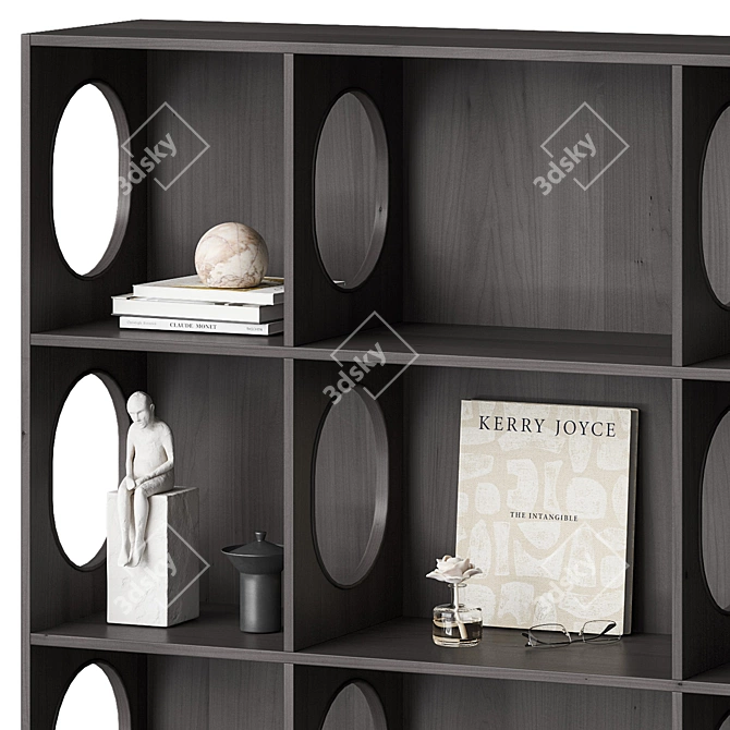 Modern Decor Open Shelf NG13 3D model image 6